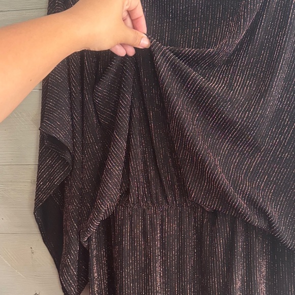 Jessica Howard Shimmering Gray Mini Dress - Picture 4 of 9